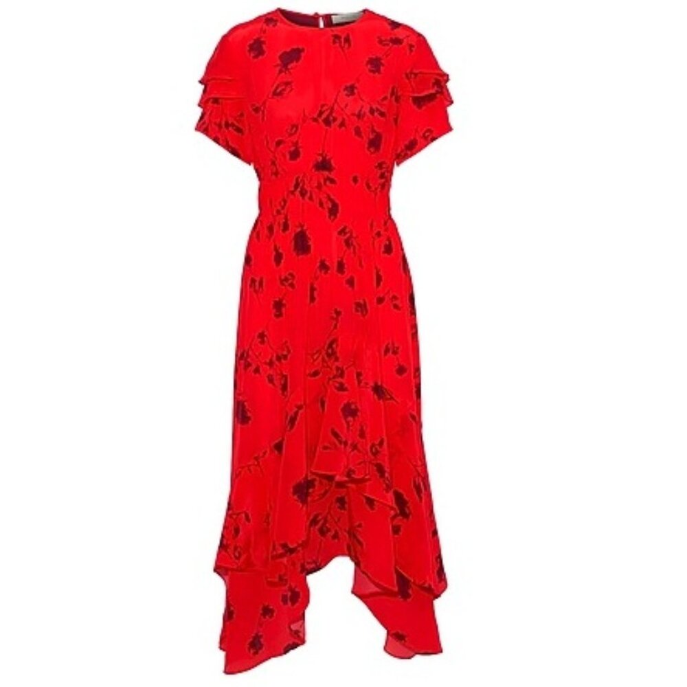 NWT $534‎ Preen by Thornton Bregazzi floral dress . M